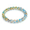Seaglass Drift | Cerulean Sands | Firefly Glass Swirl Bracelet